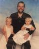 Matt Conlin of Grand Marais with Adyssey and Odessia enjoying a past Father-Daughter Dance - Photo courtesy of the family